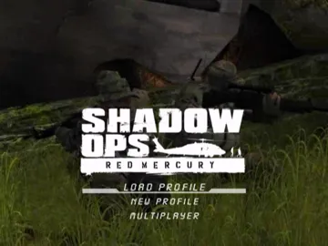 Shadow Ops Red Mercury (USA) screen shot title